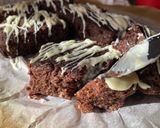 Φωτογραφία βήματος 3 της συνταγής Brownies με φρούτα