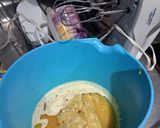 Foto del paso 2 de la receta: Torta de banano con almendras y arándanos