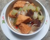Foto langkah ke 4 dari resep Lodeh Tahu Sayuran.