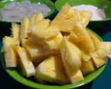 Foto langkah ke 1 dari resep 729.Setup Nanas Kolang Kaling.
