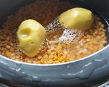 A picture of step 2 of Chana Dal Curry.