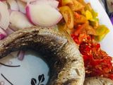 Vegetable soup and pounded yam by chef maryumms cuisine🌸