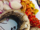 Vegetable soup and pounded yam by chef maryumms cuisine🌸