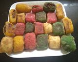 A picture of step 10 of Paneer Pinwheels.