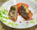 A picture of step 6 of Tomato Meat Cup.