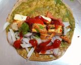 पनीर काठी रोल (Paneer kathi roll recipe in Hindi) रेसिपी चरण 13 फोटो