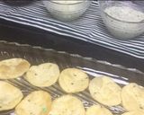 A picture of step 9 of Kanda batata puri.
