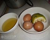 A picture of step 1 of Egg yolk mayonnaise#Abujamoms #Abjmoms.