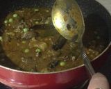 A picture of step 4 of Stir Fried Mushrooms Matar Masala M3.