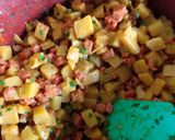Foto del paso 4 de la receta: Gallo de picadillo de plátano con salchichón (carbonada)