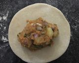 A picture of step 5 of Aloo Paratha Punjabi style Cook with Chef Phani.