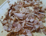 Foto del paso 4 de la receta: Tarta de pollo con morrón de lata y tomate