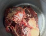 Foto del paso 1 de la receta: Puchero con verduras, osobuco, rabo, falda