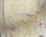 Foto del paso 4 de la receta: Espárragos trigueros con salmón y bechamel gratinados