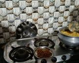 A picture of step 6 of Chana Dal Pulao.