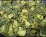 A picture of step 14 of Potato 🥔 Spinach.