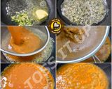 A picture of step 2 of Desi Italian Fusion Pink Sauce Pasta With Makhni Gravy Flavours.