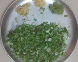 A picture of step 5 of Veg manchurian gravy.