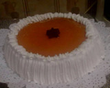 Foto del paso 3 de la receta: Tarta de crema de naranja con flanin y nata