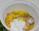 A picture of step 1 of Chicken manchurian.