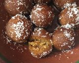 A picture of step 5 of Marie biscuit gulab jaman.