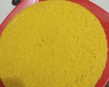 A picture of step 8 of Khaman Dhokla.