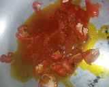 A picture of step 1 of Palmoil toma noodles.