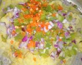 A picture of step 1 of Aloo paratha.
