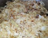 A picture of step 2 of Braised Cabbage and Potato.