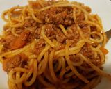 A picture of step 5 of Slow cooker spaghetti Bolognese.