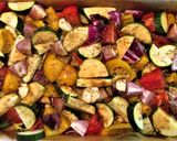 Sült zöldségleves recept fázis 1 fotója