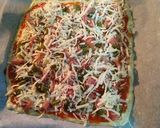 Foto del paso 4 de la receta Pizza con base de calabacín