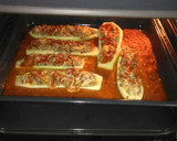 Foto del paso 4 de la receta: Calabacines rellenos con carne picada a mi manera 💠