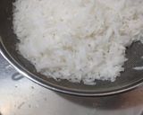 A picture of step 1 of Mooli ke parathe.