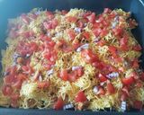 Rakott BBQ csirke nachos recept fázis 9 fotója