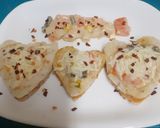 A picture of step 7 of My Version Of Chifferi Heart Shaped Discs (Vegetarian) With Mayo - Tomato Dip.