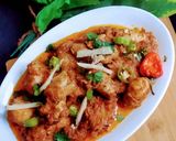 A picture of step 7 of Achari chicken karahi😋.