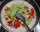 A picture of step 3 of Savoury Oats.