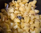 Une image de l'étape 1 de Poêlée de gésiers pomme de terre 🥔 champignons 🍄.
