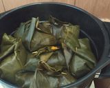 Foto langkah ke 4 dari resep Patin pepes tempoyak.