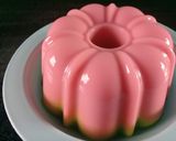 Foto langkah ke 7 dari resep 🌈Puding Roti Tawar Pelangi🌈.