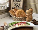 عکس مرحله 1 از دستور نان بربری سنتی با رطوبت ۸۵ درصد