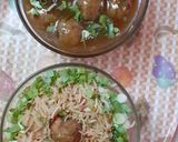 A picture of step 9 of Veg manchurian gravy.