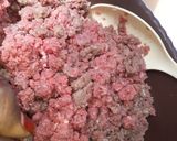 A picture of step 1 of Pancake with minced meat sauce.