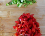 Foto del paso 2 de la receta: Huevos rellenos vegetarianos gratinados