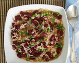 Foto del paso 3 de la receta: Alubias rojas con arroz y guisantes
