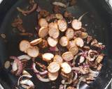 Chicken Liver & Sausage Noodles recipe step 4 photo