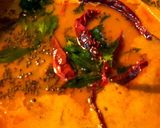 A picture of step 5 of Mango sambhar.