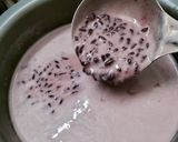 A picture of step 2 of Black rice payasam.