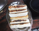 Foto del paso 4 de la receta: Burritos de entrecot, verdura y tortilla francesa con ensalada